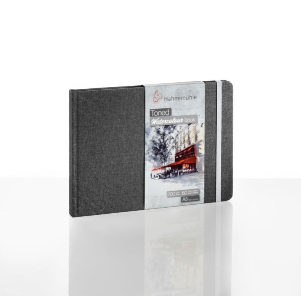 Hahnemühle Toned Watercolour Book A5, 60 Seiten