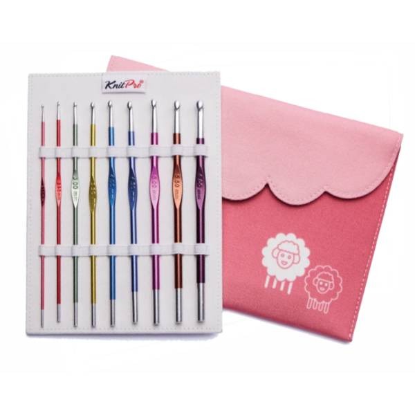 Häkelnadel-Set "ZING", Single Ended Crochet Hook Set