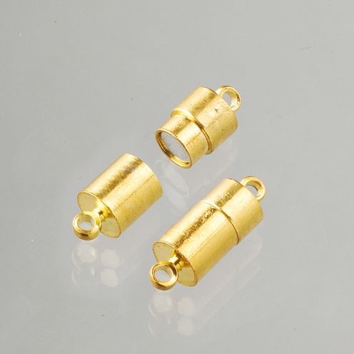 Magnetschließe 7x13mm goldfarben, 2 Stk.