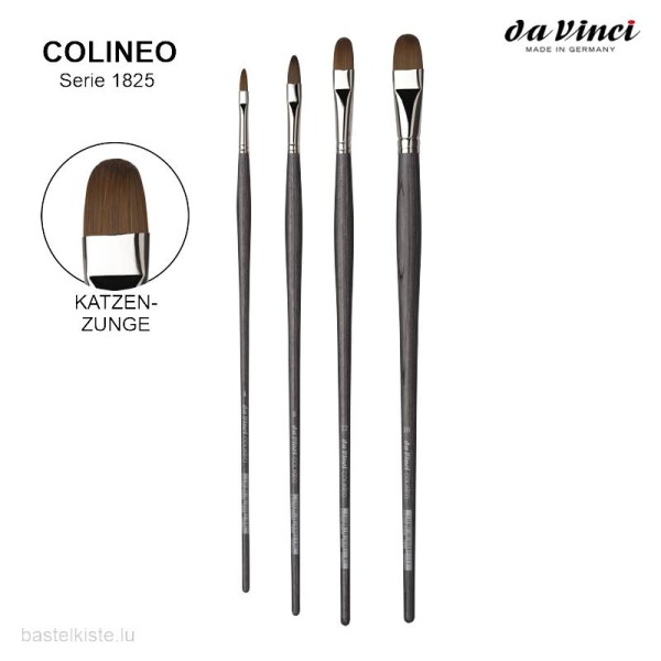 Da Vinci COLINEO Ölmalpinsel Katzenzunge, Serie 1825