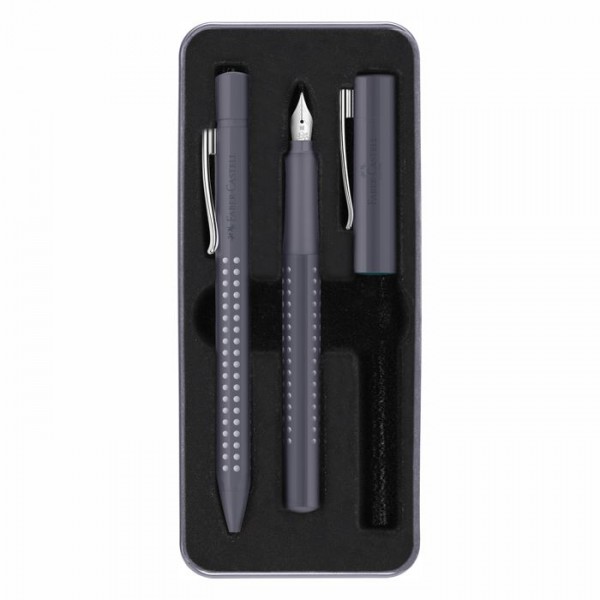 Füller & Kugelschreiber Set Grip dapple gray