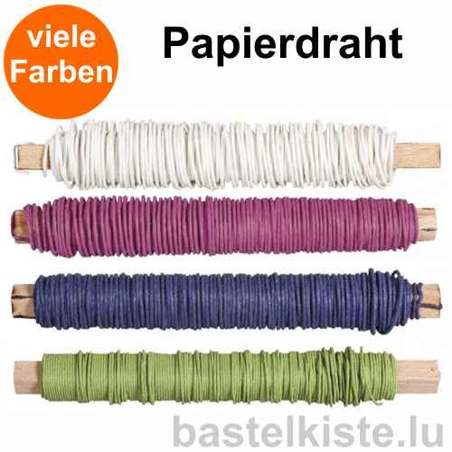Papierdraht ø 0,55mm, 20m