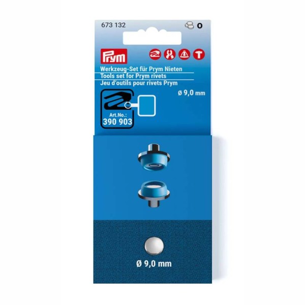 Werkzeug-Set 673132 für Nieten Ø 9,0mm