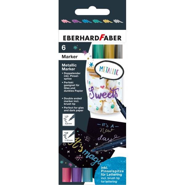 Metallic Marker 6er Set