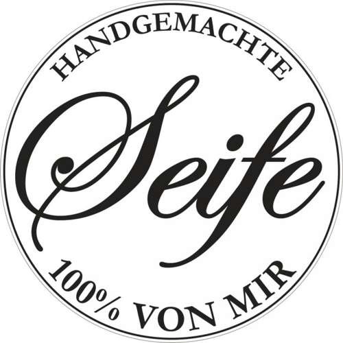 Einlegelabel zur Seifenherstellung "Handgemachte Seife"