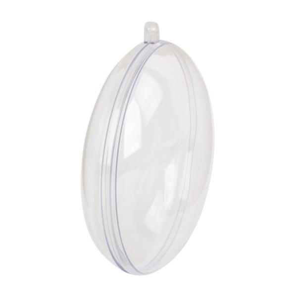 Plastik-Medaillon, Kunststoffmedaillon Ø 100mm, 2-teilig
