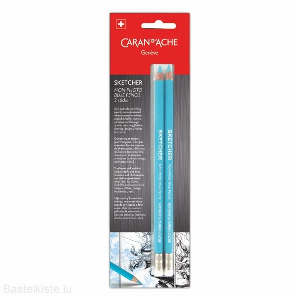 Caran d'Ache SKETCHER Non-Photo Blue Stifte