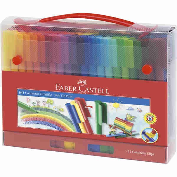 Felt-tip pens connector 10, 20 and 60 box