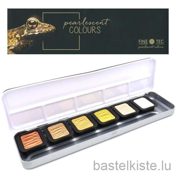 Aquarellfarben ESSENTIAL 6er Set, PERLGLANZFARBEN