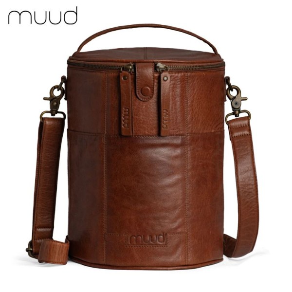 Muud Handmade Lederetui "Saturn XL" Rich Brown
