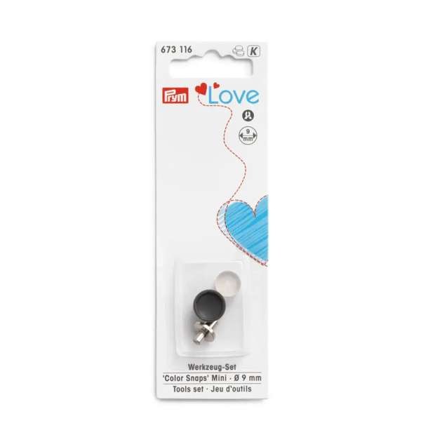 PRYM Werkzeug-Set "Color Snaps Mini" für Druckknöpfe 9,0mm
