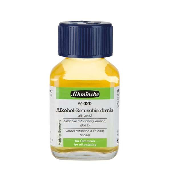 Alkohol-Retuschierfirnis glänzend für Ölmalerei