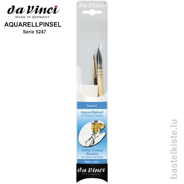 Da Vinci Aquarellmalset, Pinsel Set 5247