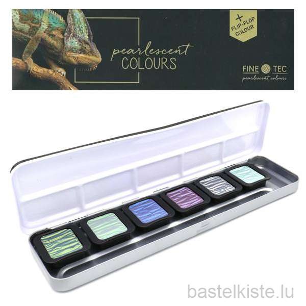 Aquarellfarben, Kalligraphiefarben ESSENTIAL 6er Set, COOL