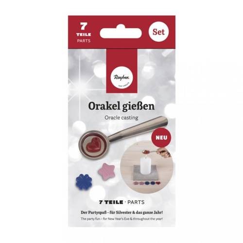 Orakel gießen - dein Blick in die Zukunft, 7-teiliges Set