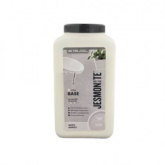 Wetterbeständige Gießmasse AC730 base - White Marble 2,5kg