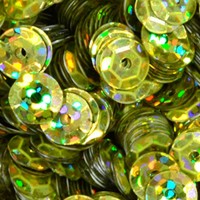 43 Flitter Gelbgold