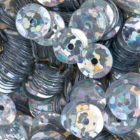 12 Flitter Silber
