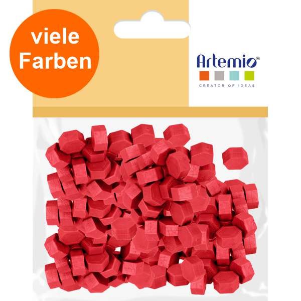 Siegelwachsperlen 30g, verschiedene Farben