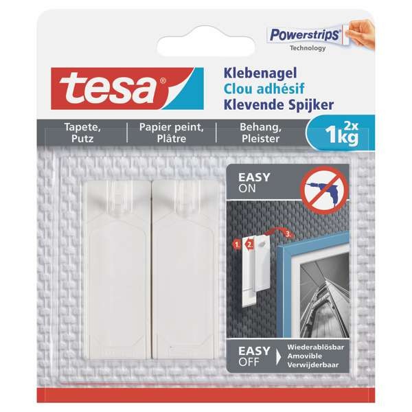 TESA Klebenägel 2x 1kg