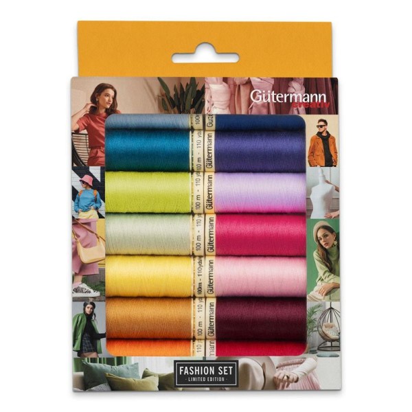 Gütermann Fashion Set – Limited Edition 14x 100m Allesnäher