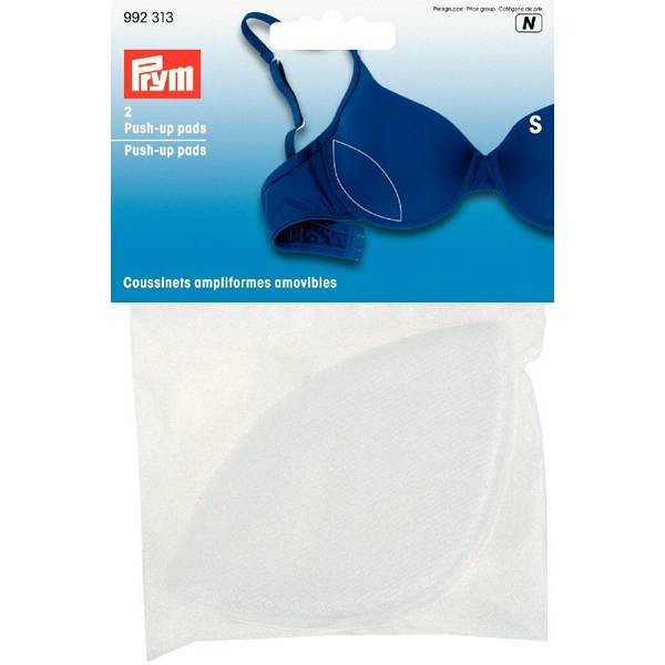 PRYM Push-up BH-Einlagen, Größe S, weiß