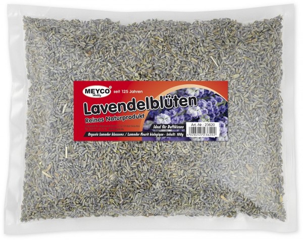Füllmaterial Lavendelblüten 100g - Reines Naturprodukt meyco 23620