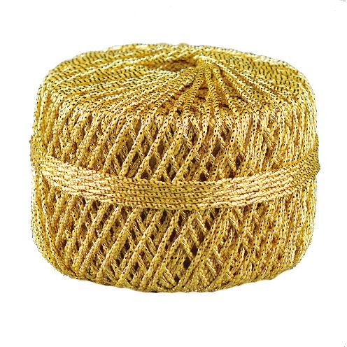 Stickgarn, Cordonnet, Dekokrodel Ø 2,0mm, 10m Gold