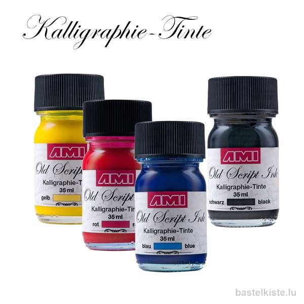 Old Script Ink, schnell trocknende Kalligraphie-Tinte