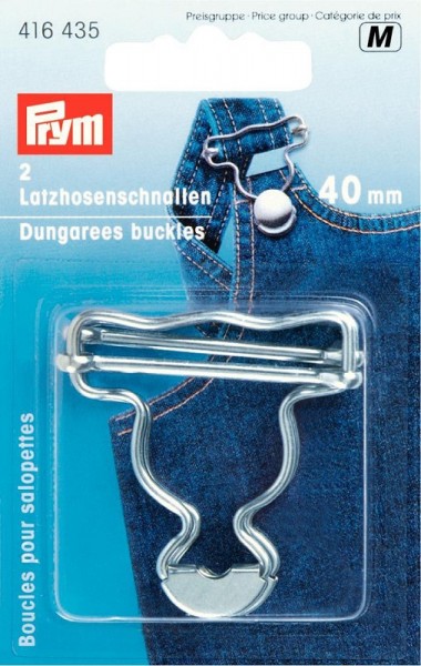 PRYM 416435 Latzhosenschnallen 40mm