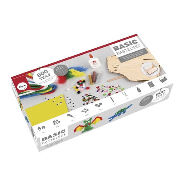 BASIC Bastelset 900 Teile