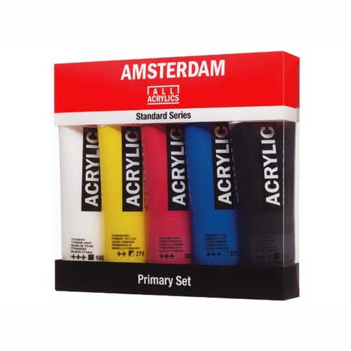 AMSTERDAM Primär-Set Acrylic 5 x 120ml