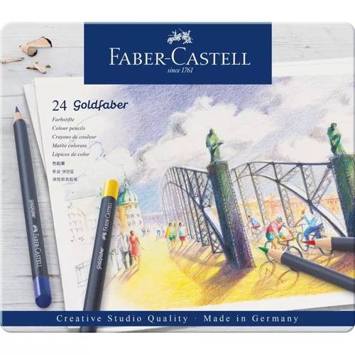 Goldfaber Farbstifte, 24er Metalletui