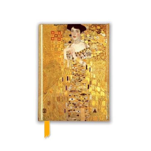 Premium Notizbuch: Klimt "Adele Bloch-Bauer 1" DIN A6, liniert