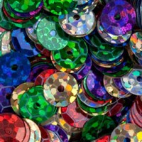 70 Flitter Bunt-Mix