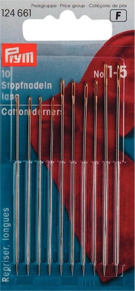 Stopfnadeln lang Nr.1-5, PRYM 124661
