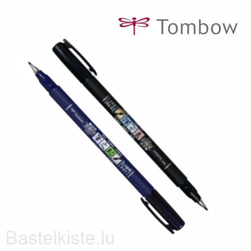 TOMBOW Fudenosuke harte Spitze schwarz, waterbased