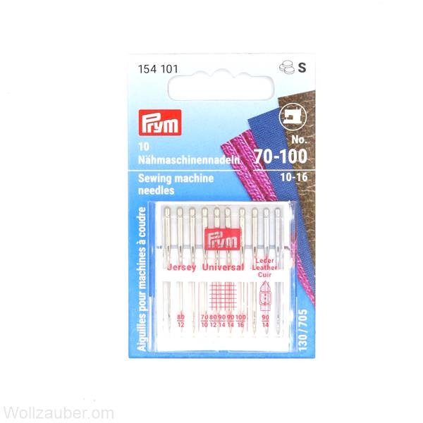 Nähmaschinennadel Set JERSEY, UNIVERSAL, LEDER Set Gr.70-100, 10 Stk.
