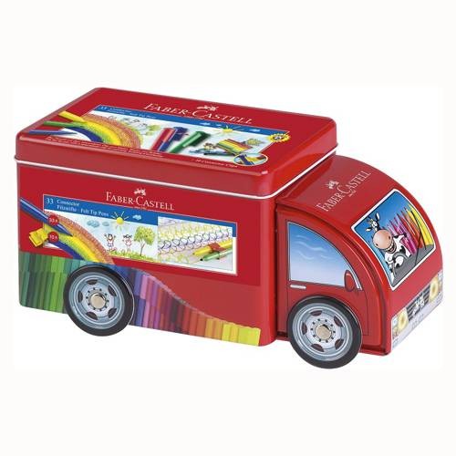 Faber Castell Filzstifte Truck mit 33 Stiften