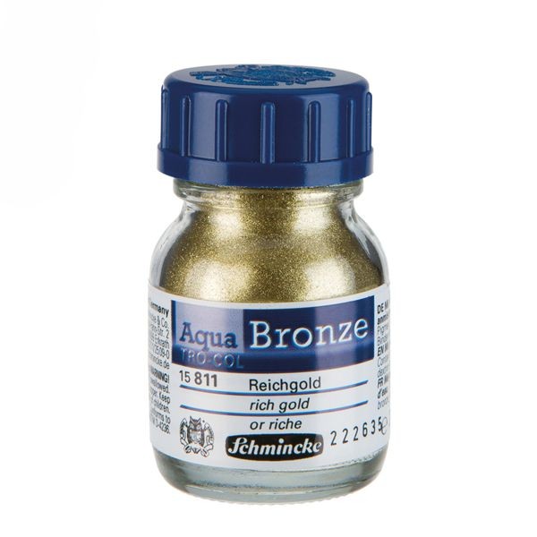 Schmincke Aqua BRONZE 20ml ►Reichgold◄