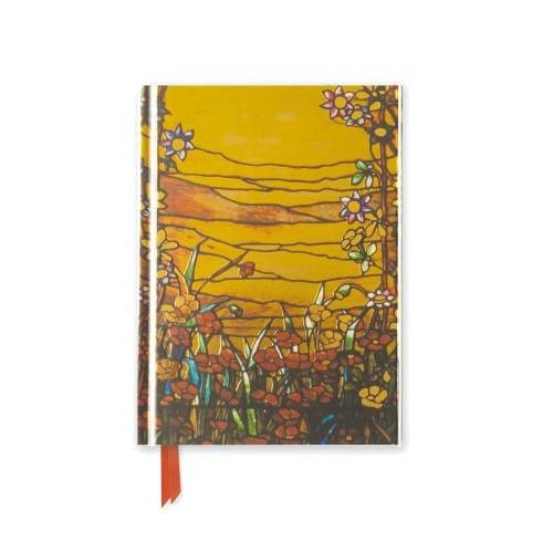 Premium Notizbuch: Louis Comfort Tiffany "Rote Blumen" DIN A6, liniert