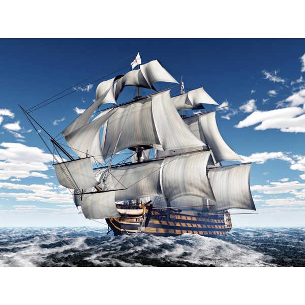 Diamond ART, Daimond Painting 40x50cm, Segelschiff