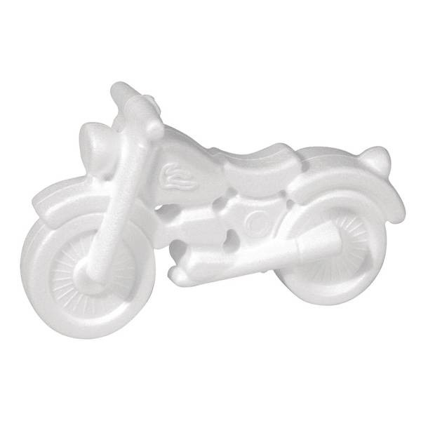 Styropor-Motorrad 17x10,5 cm