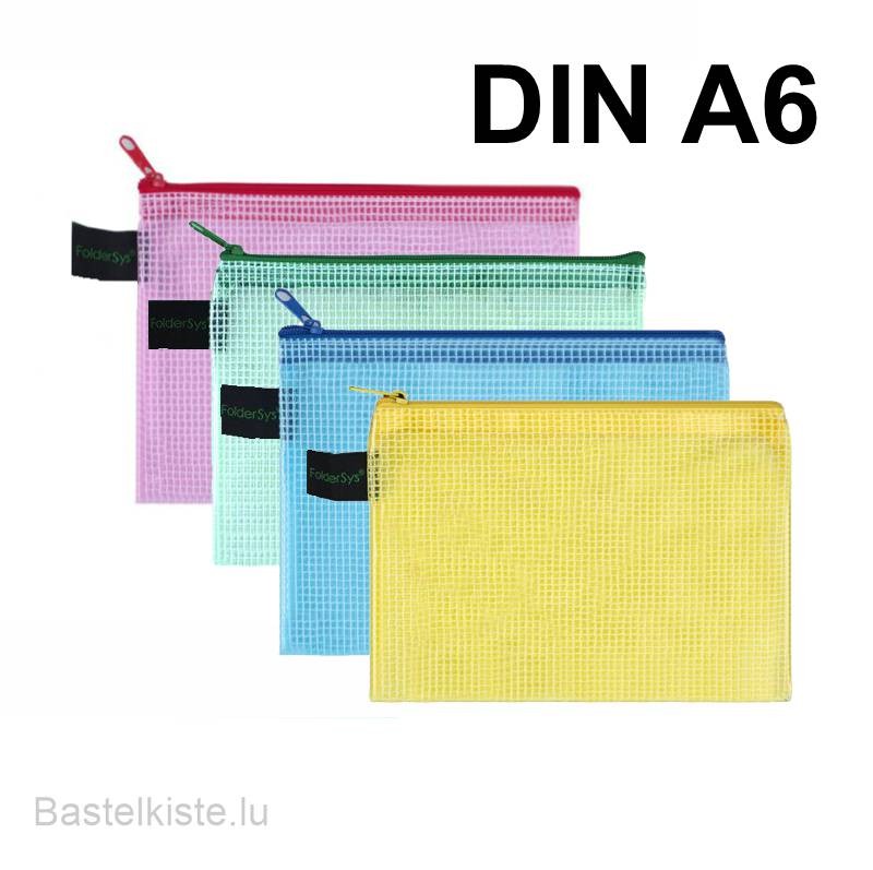 Utensilien-Mappe 180x125mm DIN A6, PVC-frei