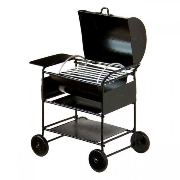 Miniatur Gartengrill aus Metall 87x60x85mm