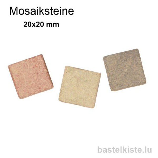 Mosaiksteine CERAMICA 20x20mm, 800g