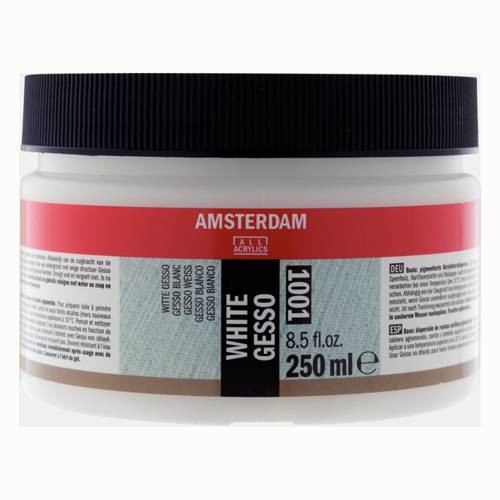 Amsterdam Grundierung, Gesso weiß