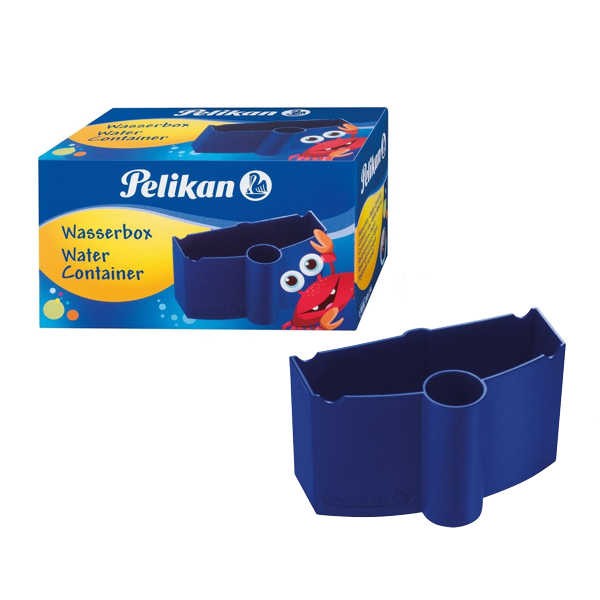 Pelikan Wasserbox, Pinselbecher, Wasserbecher mit Pinselhalter für Deckfarbkasten K12 & K24