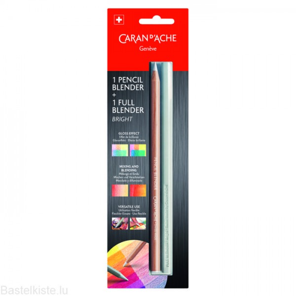 Caran d'Ache - Full Blender Bright & Blender-Stift Blister