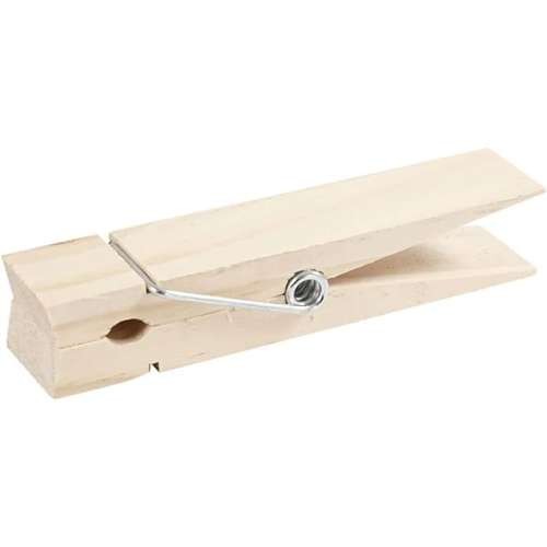 Riesenwäscheklammer, XXL Holzklammern roh 150 x 35mm